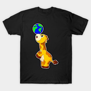 Giraffe Earth T-Shirt